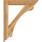 Ekena Millwork Legacy Traditional Rough Sawn Bracket w/ Offset Brace, Western Red Cedar, 6"W x 30"D x 36"H BKT0604X30X36LEC01RWR - alternate 4